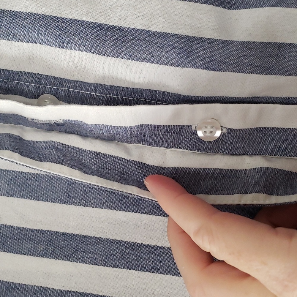 Mazik Striped Ruffle Blouse - Picture 4 of 7